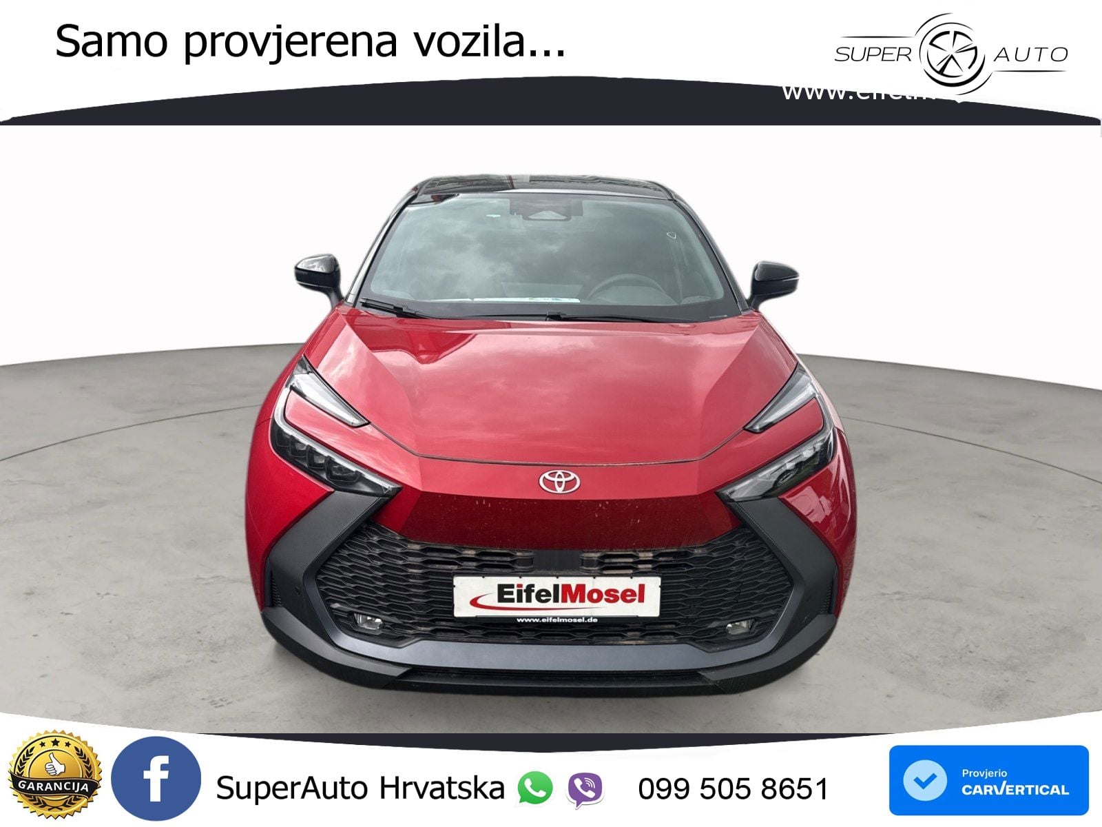 Toyota C-HR 1.8 (140 KS) Hybrid e-CVT Teamplayer LED+GR SJED+ACC