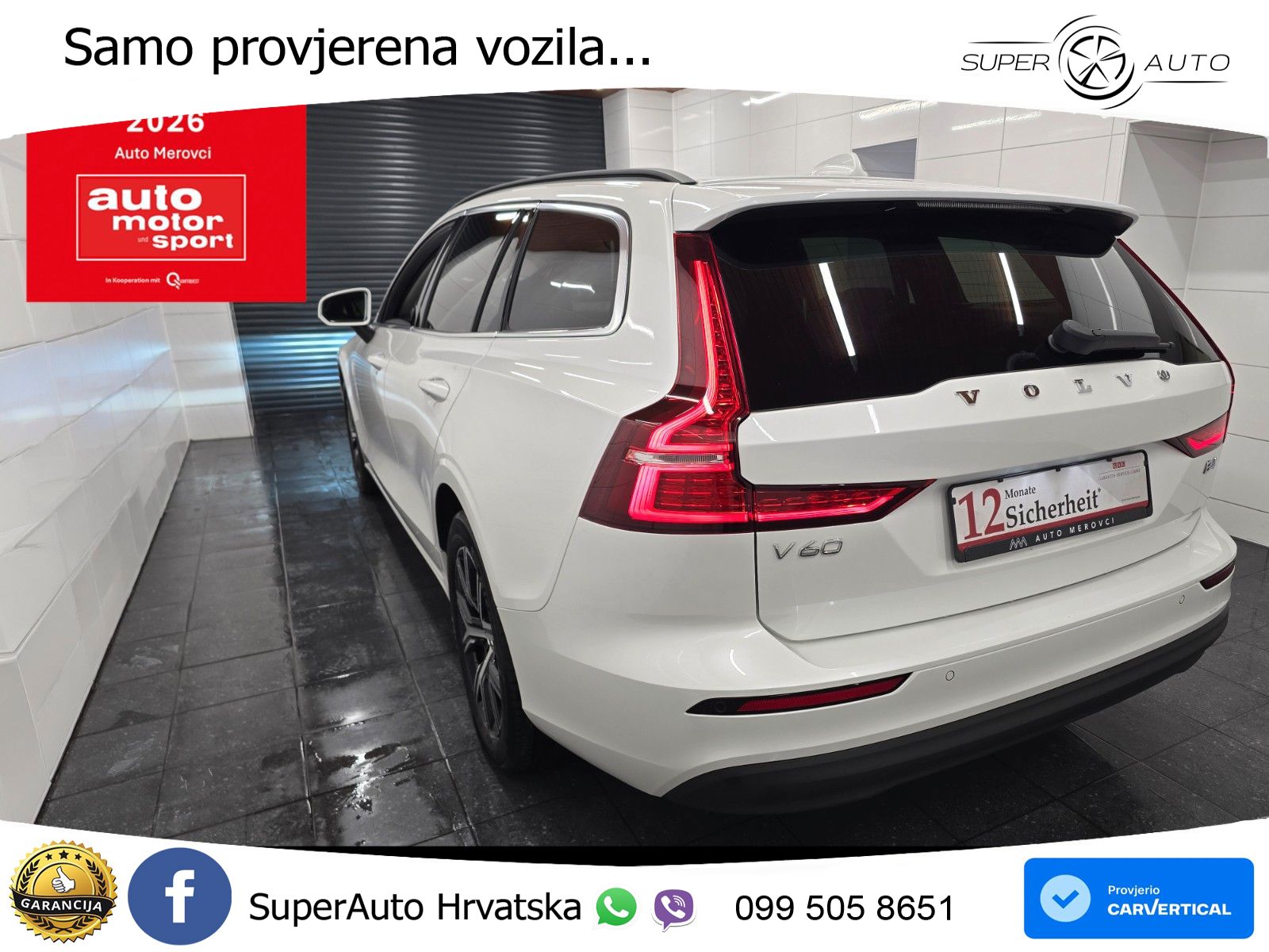 Volvo V60 2.0 B4 Diesel Geartronic LED+GR SJED+ACC