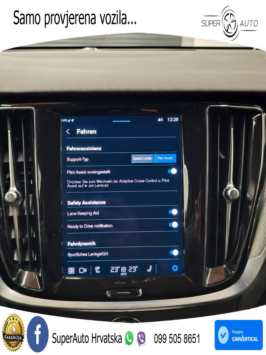 Volvo V60 2.0 B4 Diesel Geartronic LED+GR SJED+ACC