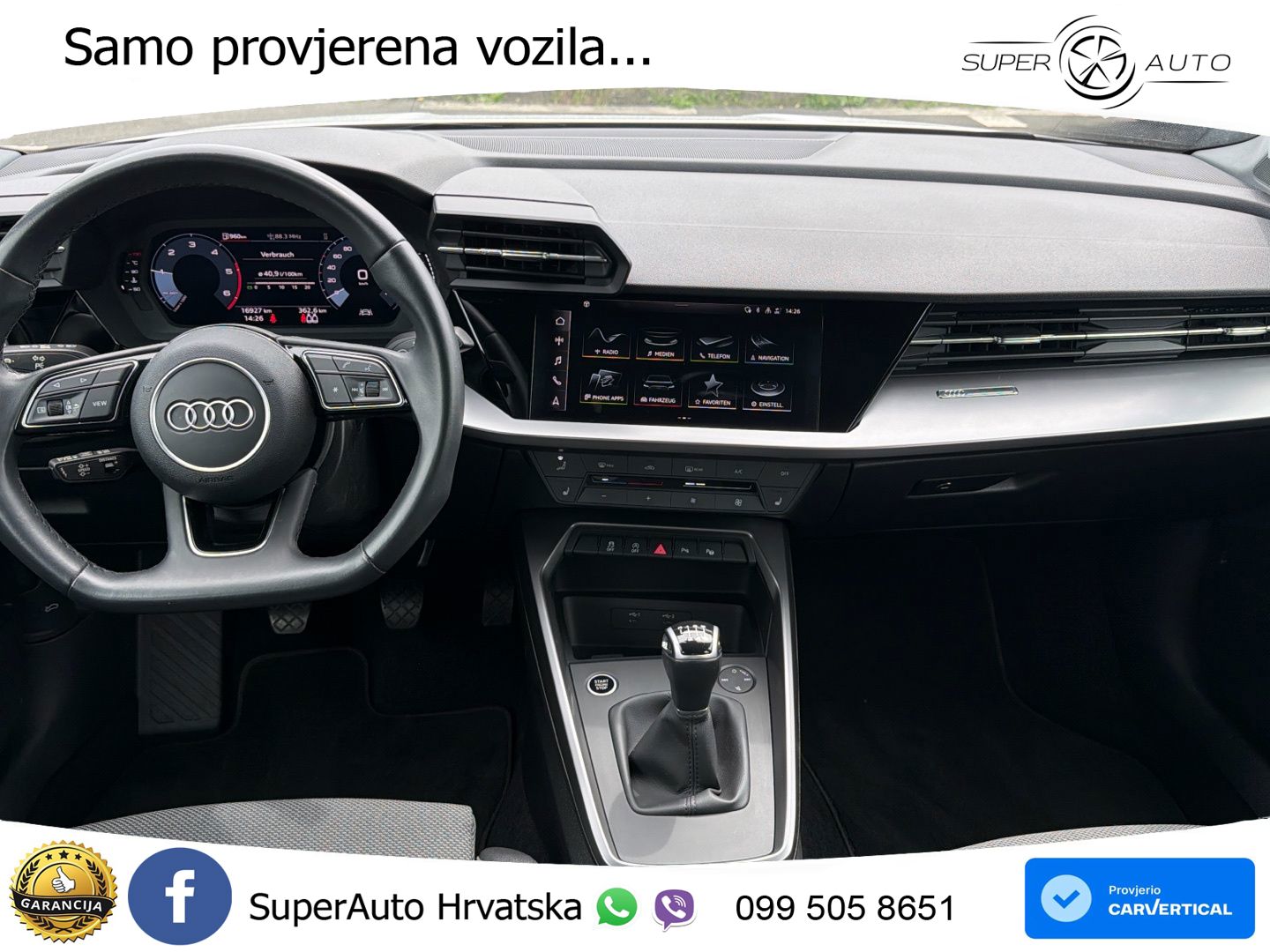 Audi A3 30 TDI (116 KS)