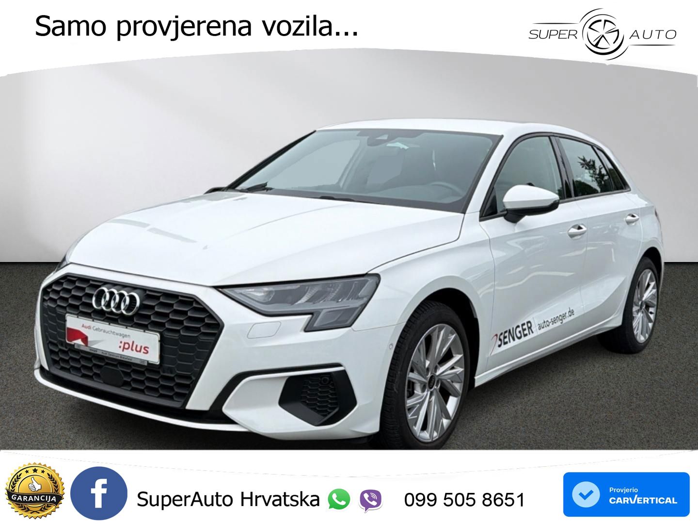 Audi A3 30 TDI (116 KS)