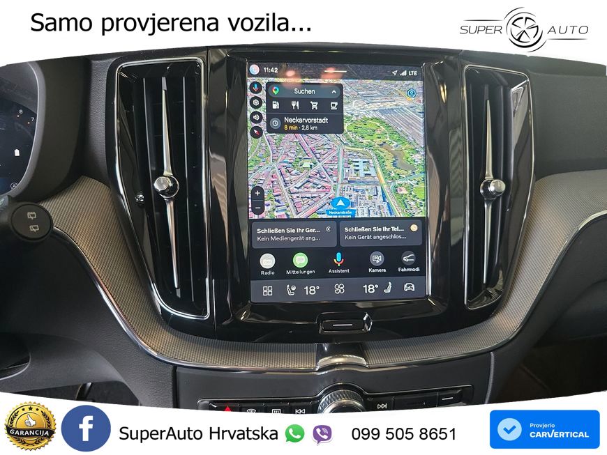 Volvo XC60 B5 Benzin AWD Geartronic LED+GR SJED+ACC