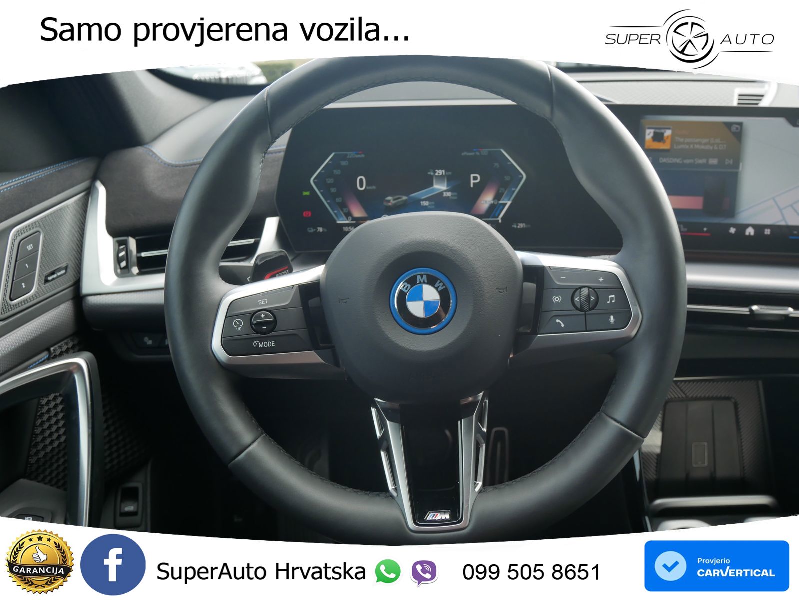 BMW iX1 68 kWh (313 KS) xDrive30 M Sport LED+GR SJED+ACC