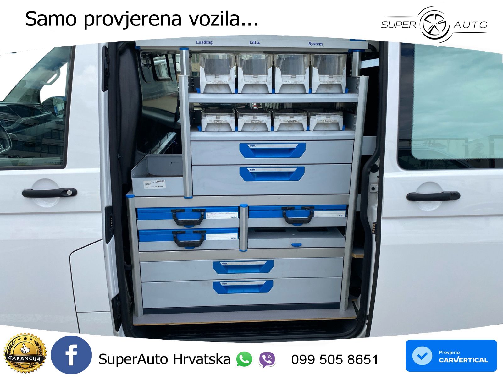 Volkswagen T6.1 Transporter LED PDC/Kamera Werkstatteinrich 150 KS