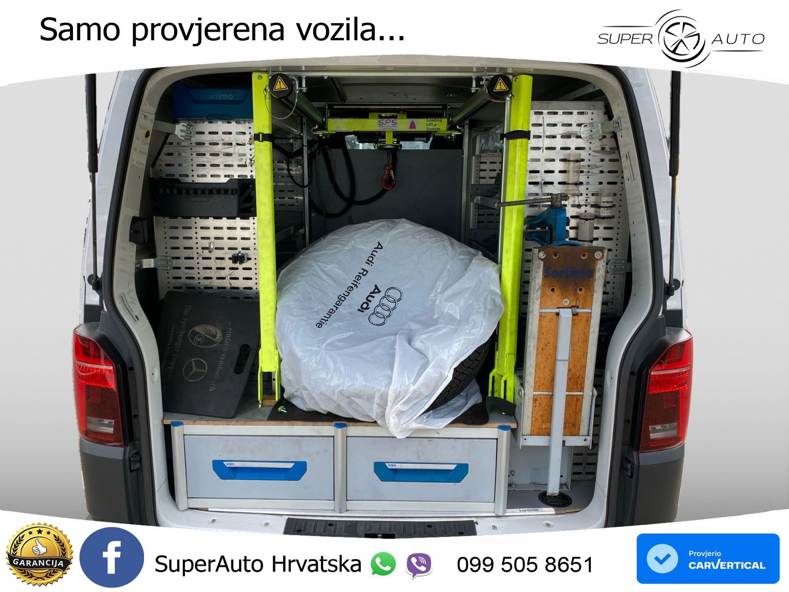 Volkswagen T6.1 Transporter LED PDC/Kamera Werkstatteinrich 150 KS
