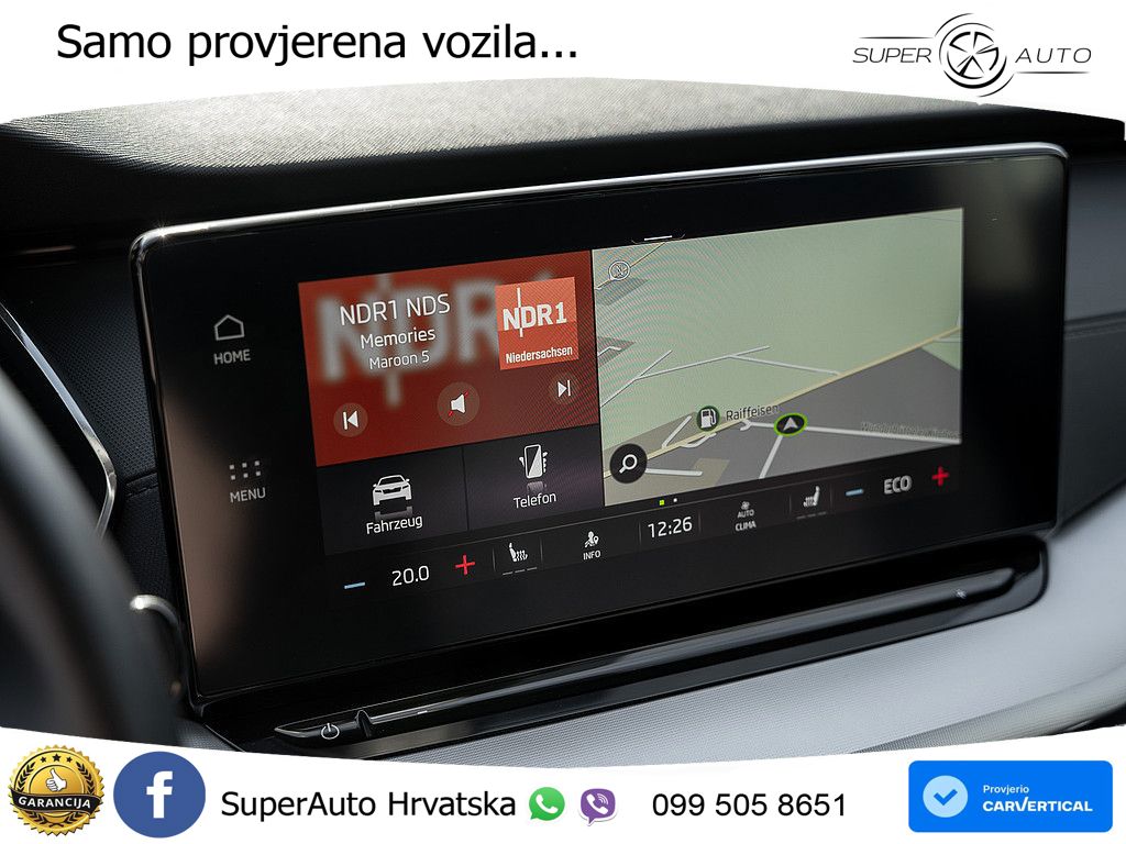 Škoda Octavia Combi iV 1.4 TSI (204 KS) DSG LED+GR SJED+ACC