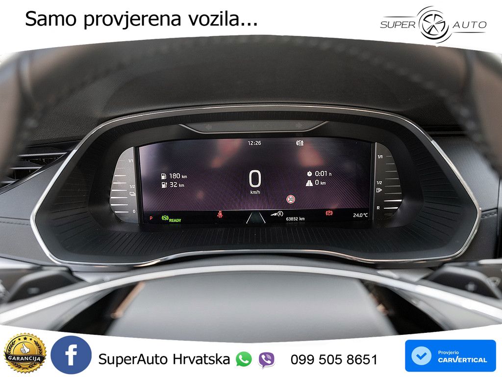 Škoda Octavia Combi iV 1.4 TSI (204 KS) DSG LED+GR SJED+ACC