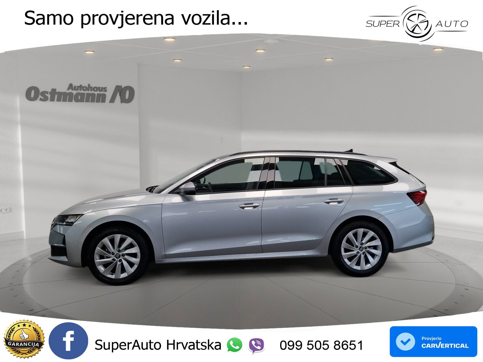 Škoda Octavia Combi 2.0 TDI (150 KS) DSG LED+GR SJED+ACC