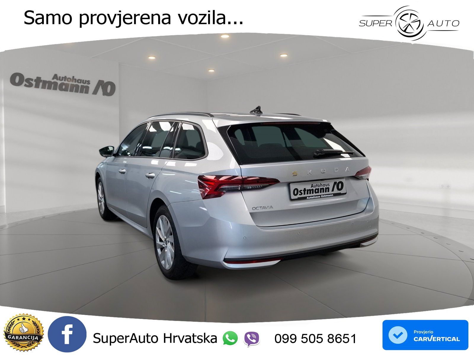 Škoda Octavia Combi 2.0 TDI (150 KS) DSG LED+GR SJED+ACC
