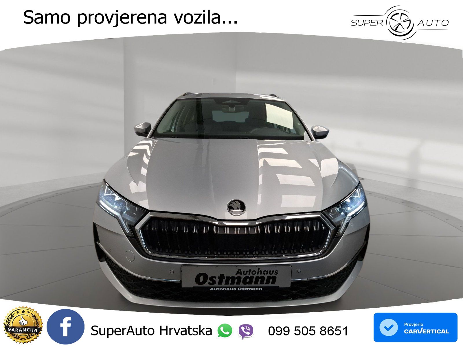 Škoda Octavia Combi 2.0 TDI (150 KS) DSG LED+GR SJED+ACC