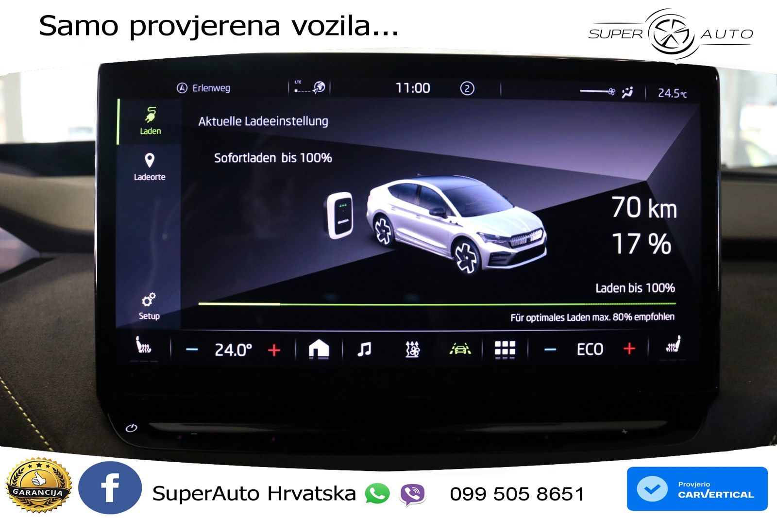Škoda Enyaq Coupe iV RS 82 kWh (299 KS) AWD Lounge LED+GR SJED+ACC