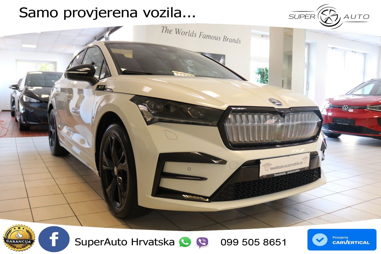 Škoda Enyaq Coupe iV RS 82 kWh (299 KS) AWD Lounge LED+GR SJED+ACC