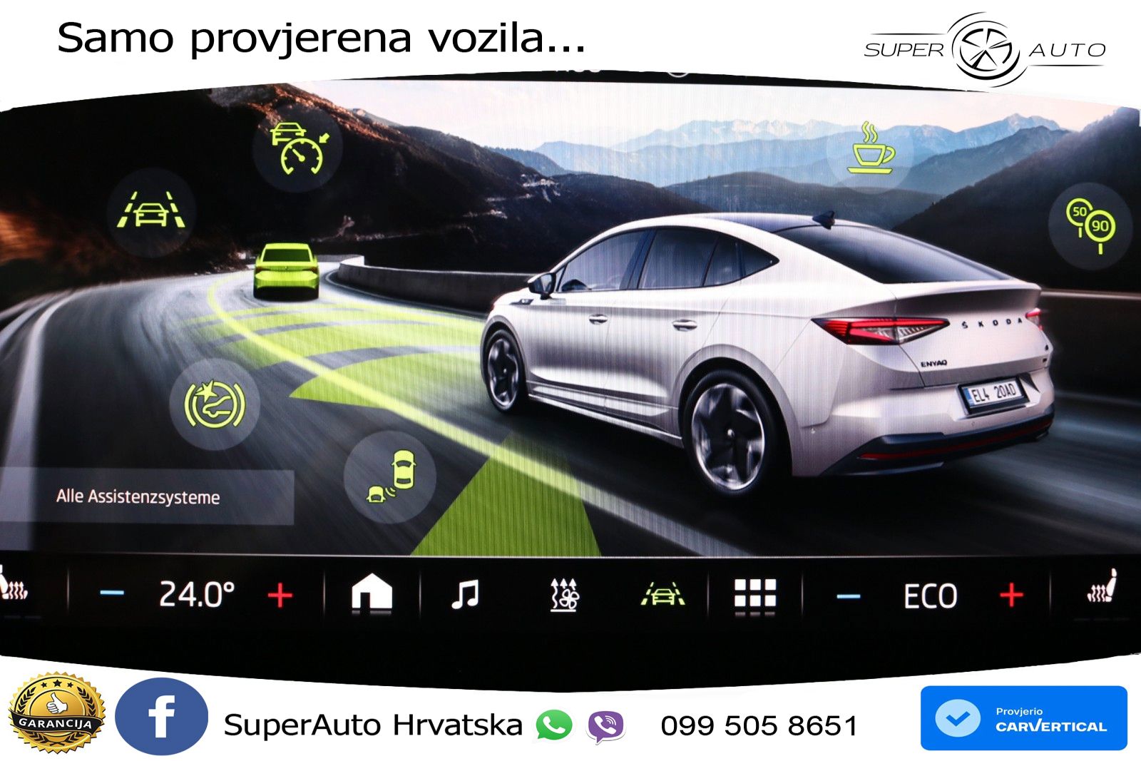 Škoda Enyaq Coupe iV RS 82 kWh (299 KS) AWD Lounge LED+GR SJED+ACC
