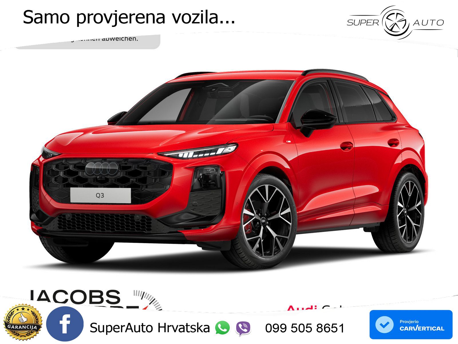Audi Q3 1.5 TFSI (150 KS) S tronic LED+GR SJED+ACC