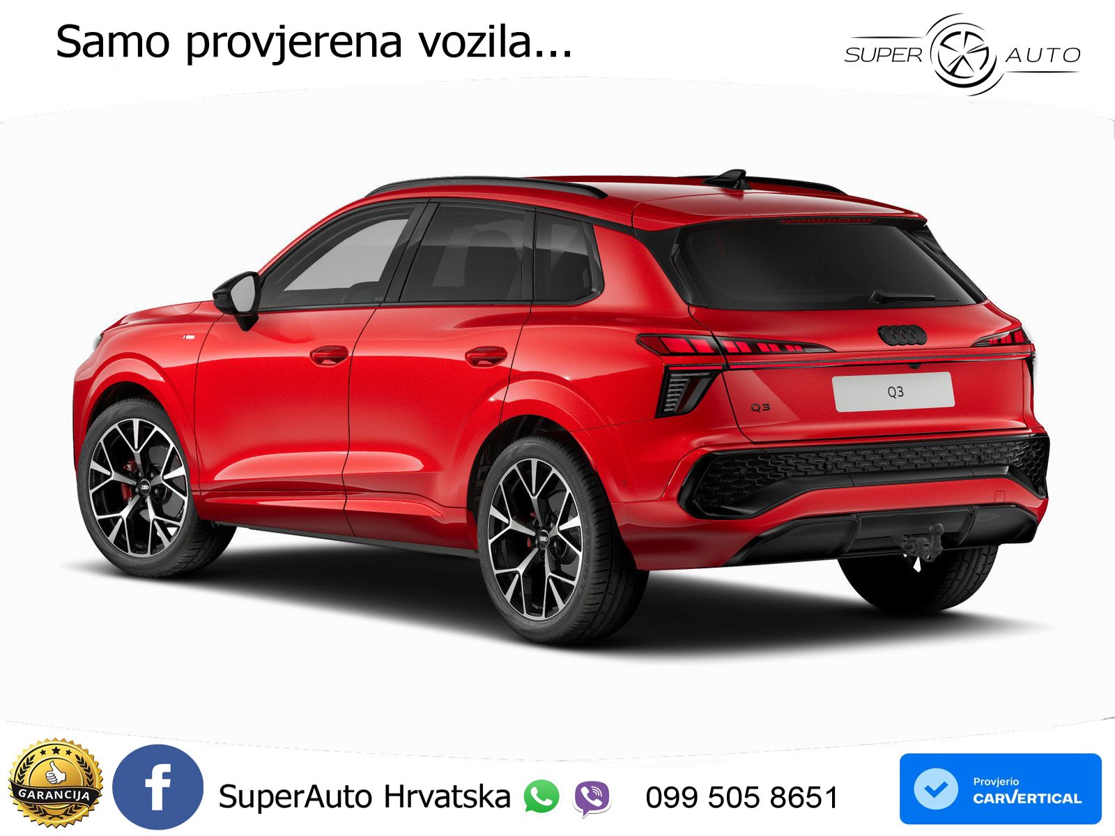 Audi Q3 1.5 TFSI (150 KS) S tronic LED+GR SJED+ACC