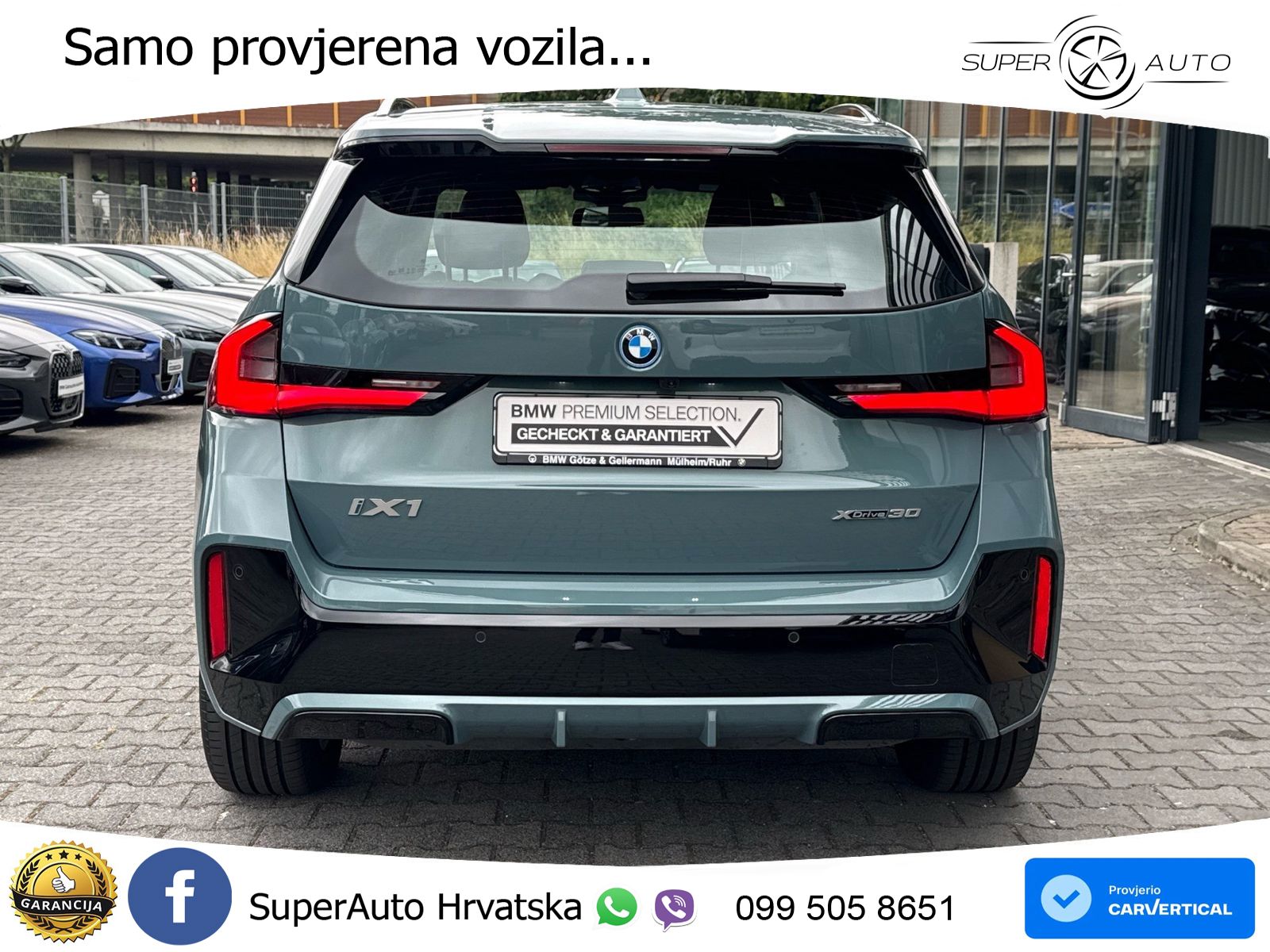 BMW iX1 68 kWh (313 KS) xDrive30 M Sport LED+GR SJED+ACC
