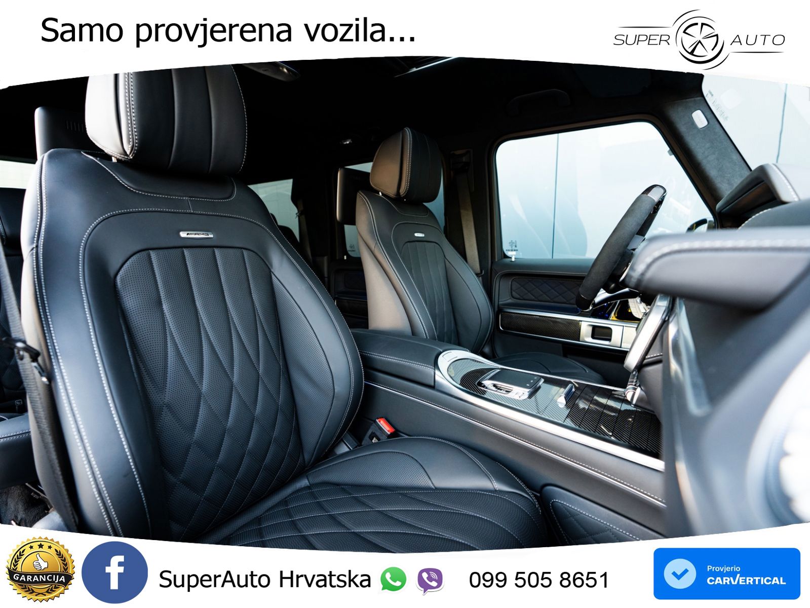 Mercedes AMG G 63 Long V8 (585 KS) 4MATIC 9G-TRONIC AMG SPEEDSHIFT TCT ZRAČNI+ACC+4xGR SJED+KAM