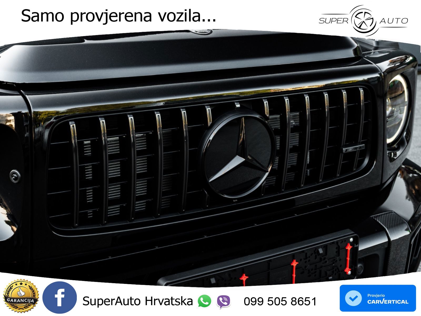 Mercedes AMG G 63 Long V8 (585 KS) 4MATIC 9G-TRONIC AMG SPEEDSHIFT TCT ZRAČNI+ACC+4xGR SJED+KAM