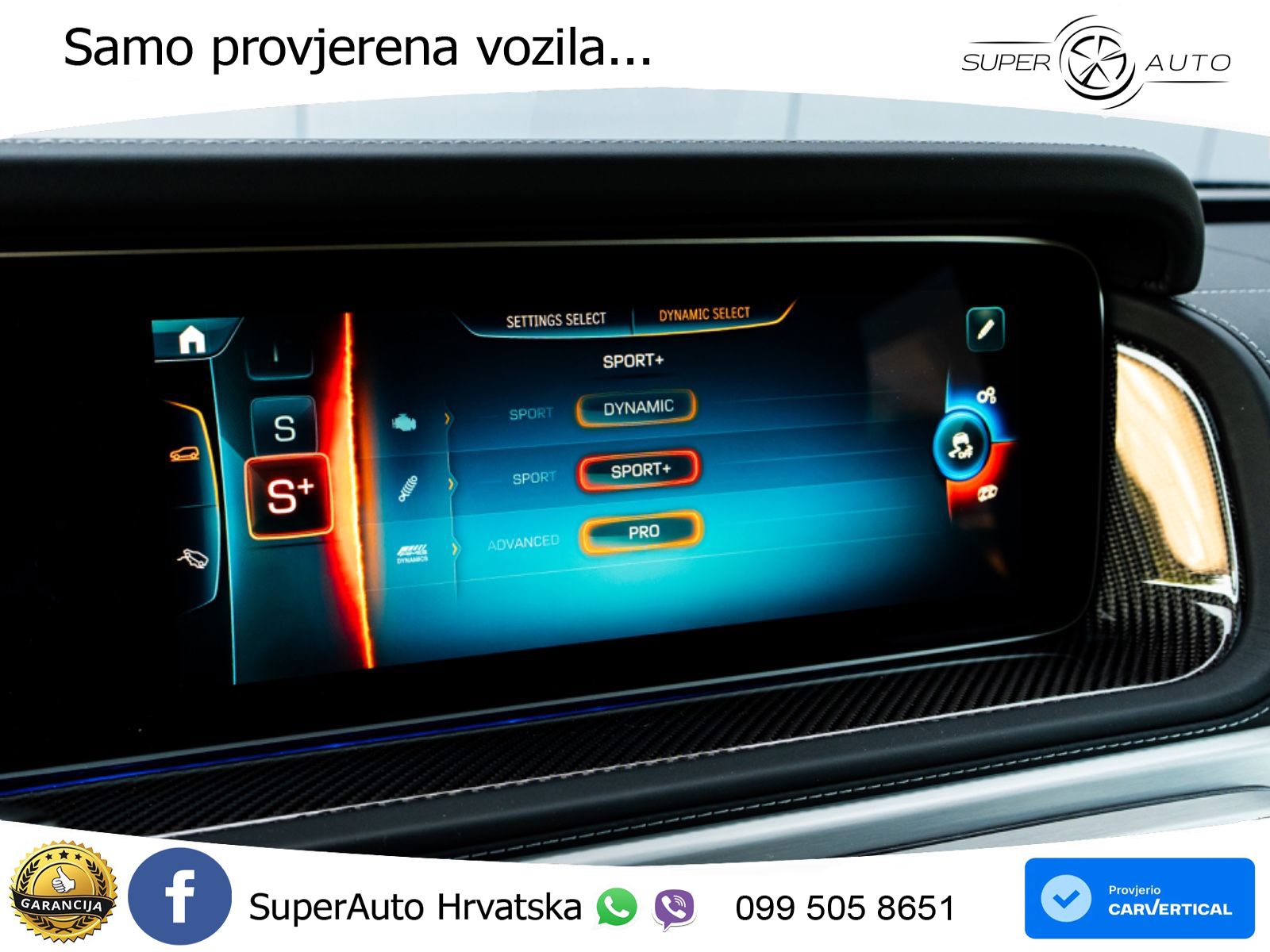 Mercedes AMG G 63 Long V8 (585 KS) 4MATIC 9G-TRONIC AMG SPEEDSHIFT TCT ZRAČNI+ACC+4xGR SJED+KAM