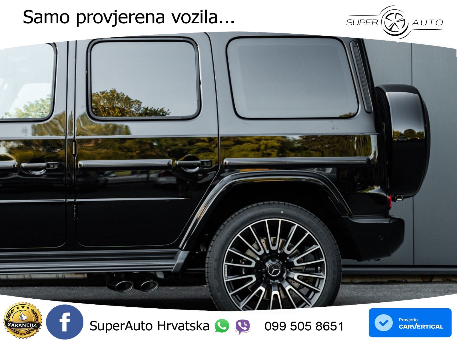 Mercedes AMG G 63 Long V8 (585 KS) 4MATIC 9G-TRONIC AMG SPEEDSHIFT TCT ZRAČNI+ACC+4xGR SJED+KAM