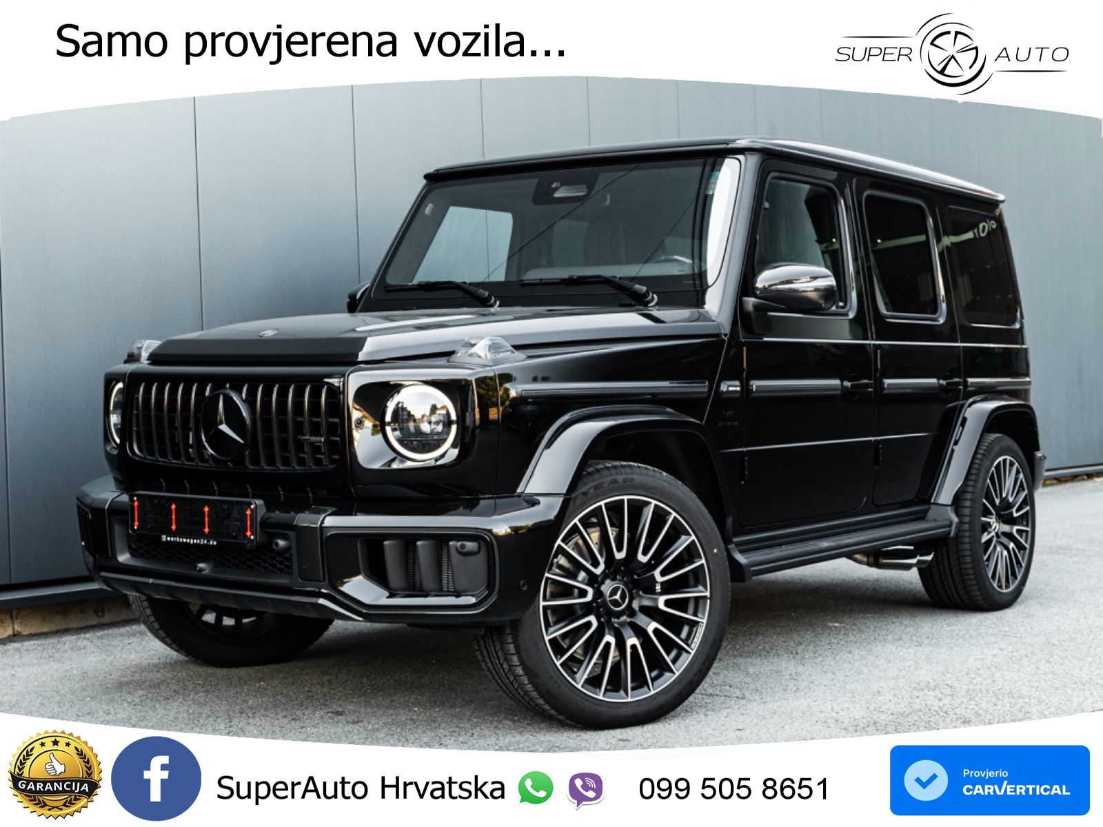 Mercedes AMG G 63 Long V8 (585 KS) 4MATIC 9G-TRONIC AMG SPEEDSHIFT TCT ZRAČNI+ACC+4xGR SJED+KAM