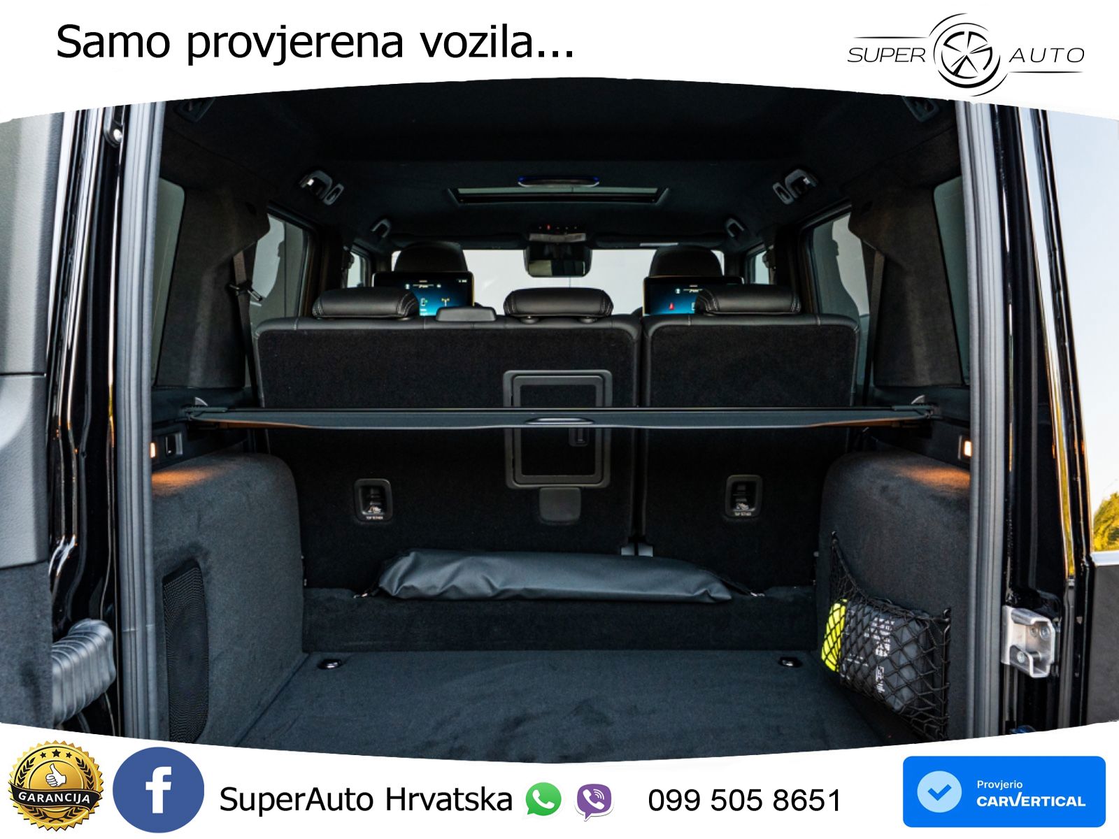 Mercedes AMG G 63 Long V8 (585 KS) 4MATIC 9G-TRONIC AMG SPEEDSHIFT TCT ZRAČNI+ACC+4xGR SJED+KAM