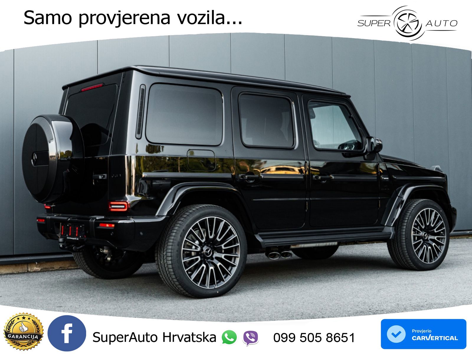 Mercedes AMG G 63 Long V8 (585 KS) 4MATIC 9G-TRONIC AMG SPEEDSHIFT TCT ZRAČNI+ACC+4xGR SJED+KAM