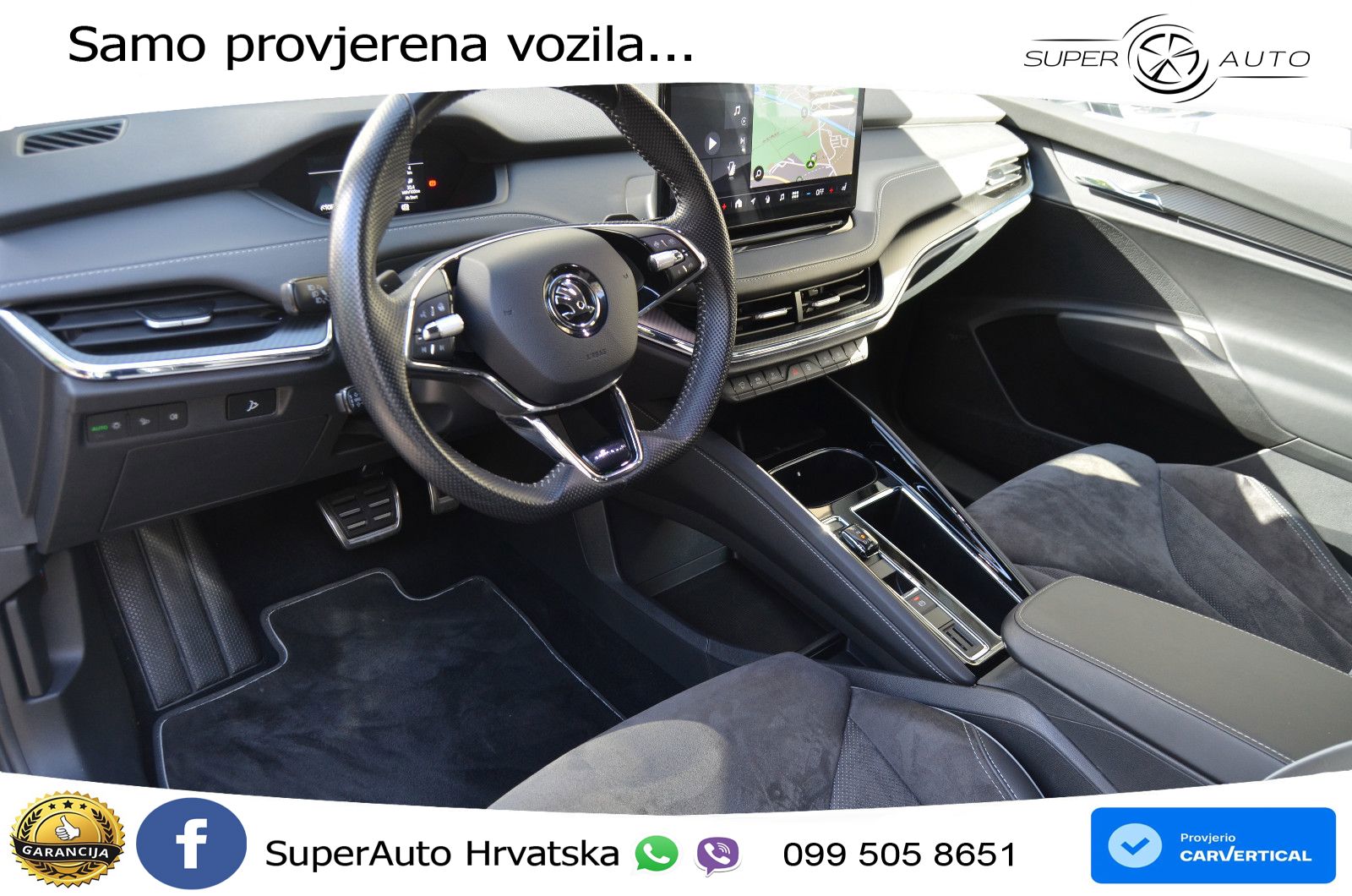 Škoda Enyaq iV 80 82 kWh (204 KS) SportLine LED+GR SJED+ACC