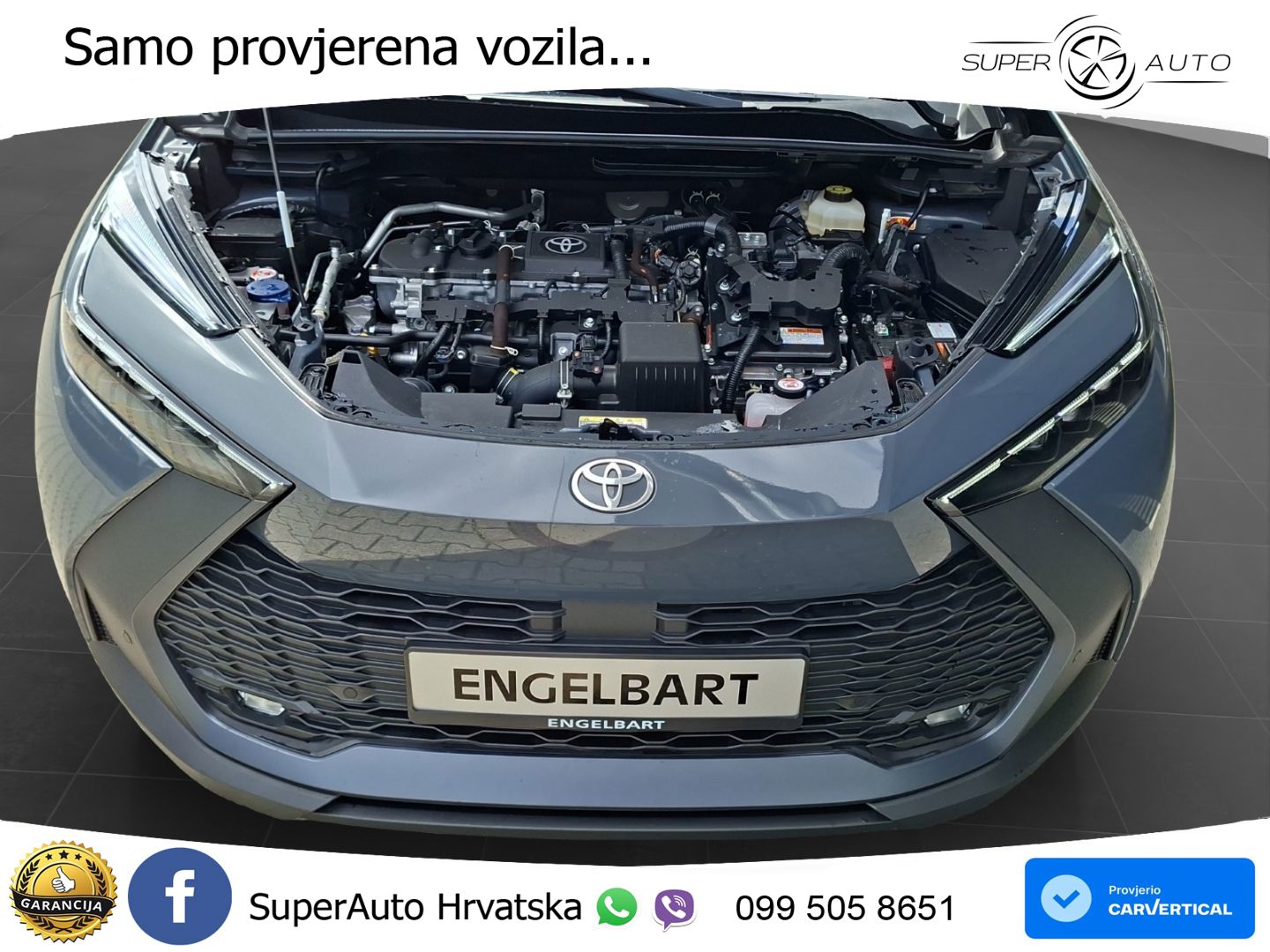 Toyota C-HR 1.8 (140 KS) Hybrid e-CVT Teamplayer LED+GR SJED+ACC