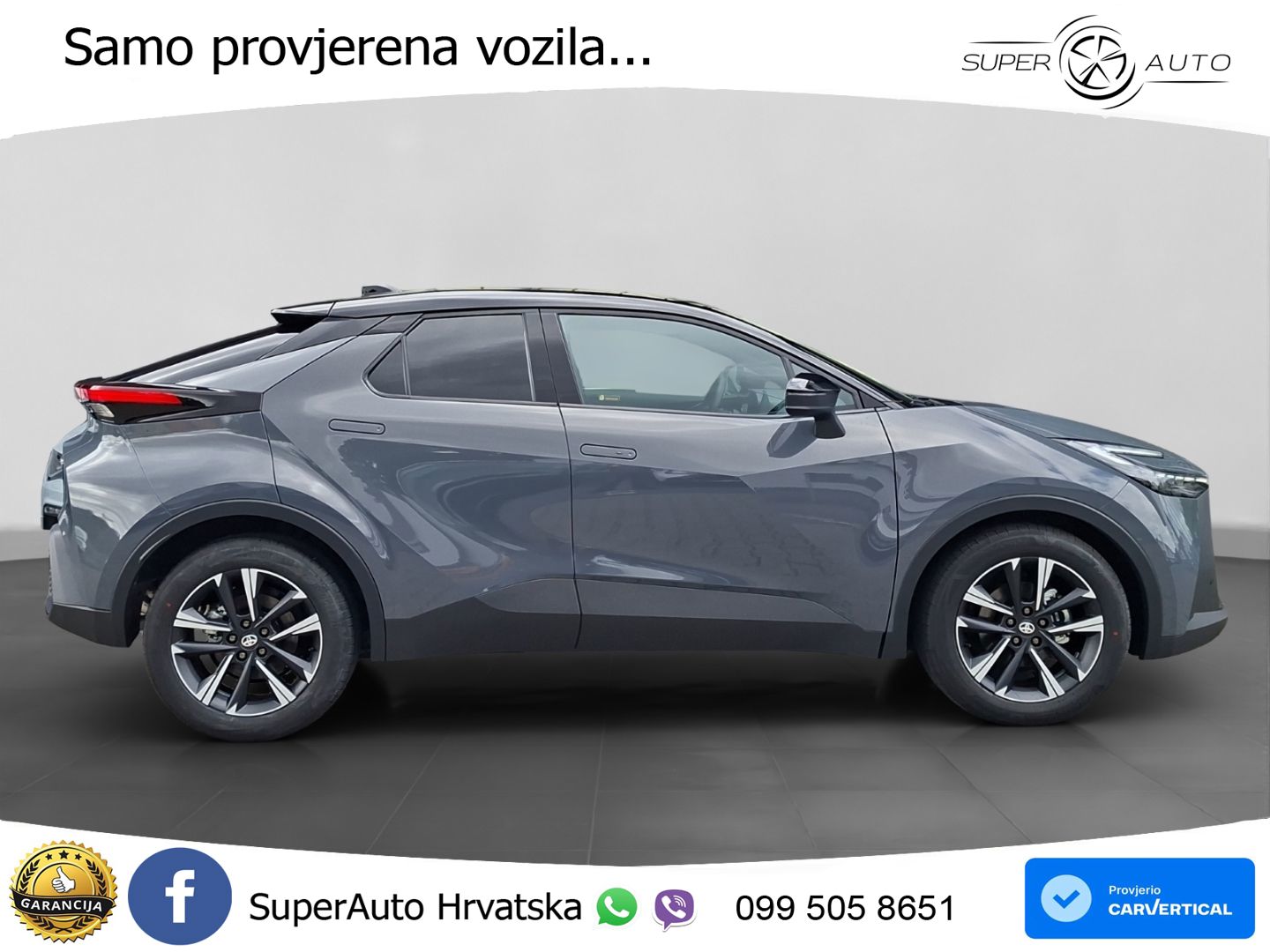 Toyota C-HR 1.8 (140 KS) Hybrid e-CVT Teamplayer LED+GR SJED+ACC