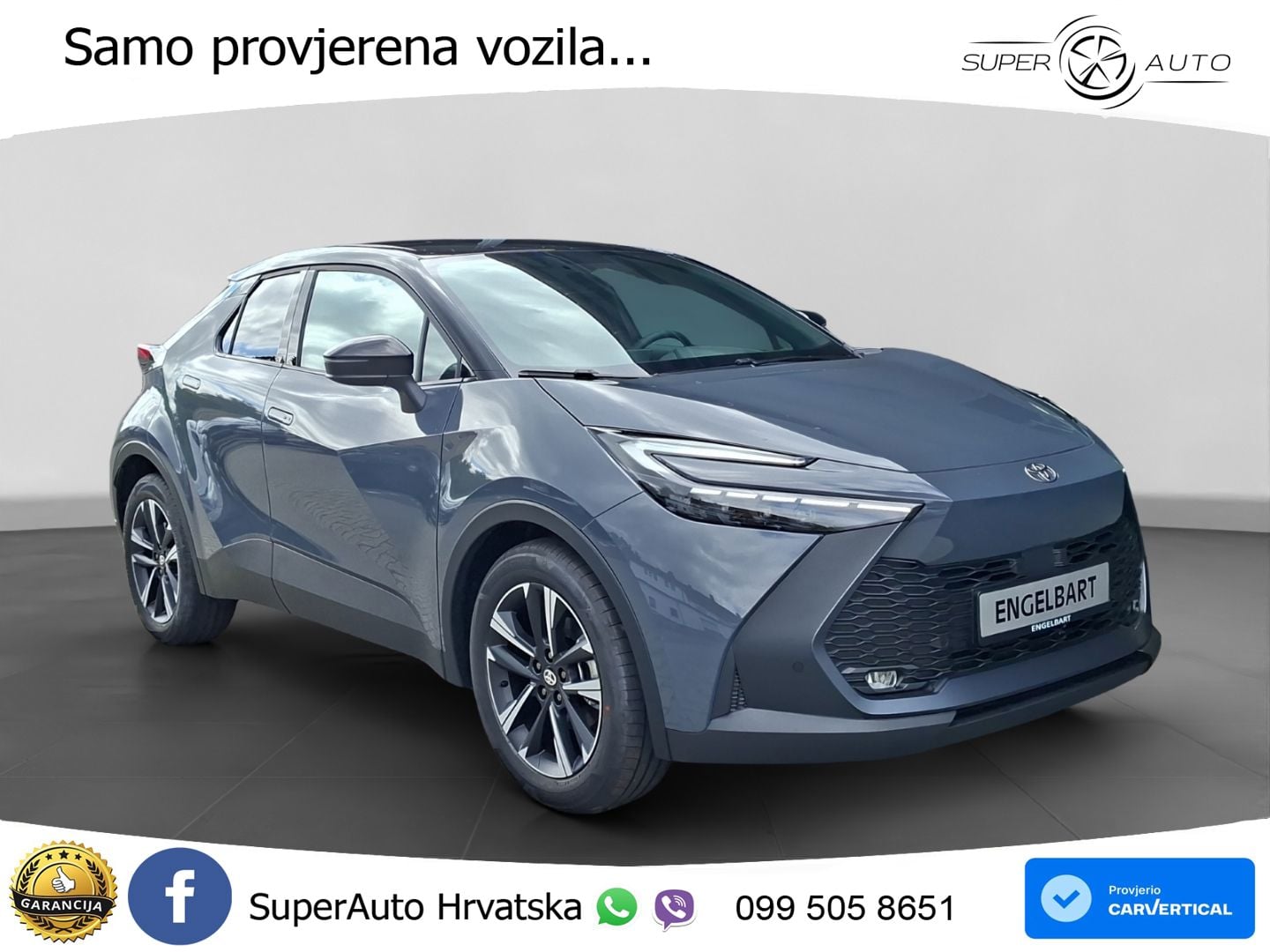 Toyota C-HR 1.8 (140 KS) Hybrid e-CVT Teamplayer LED+GR SJED+ACC
