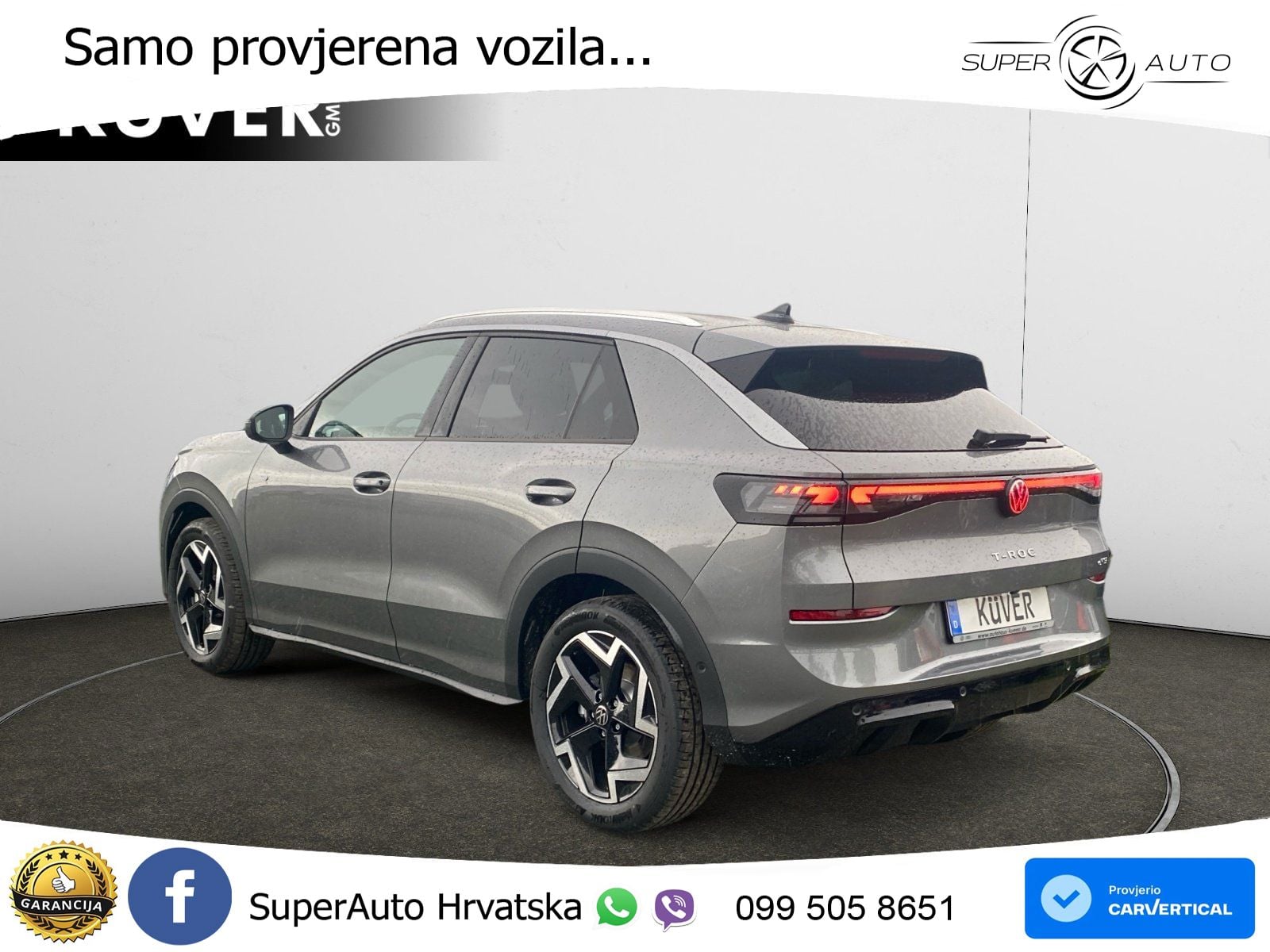 Volkswagen T-Roc 1.5 eTSI (150 KS)  DSG R-Line LED+GR SJED+ACC