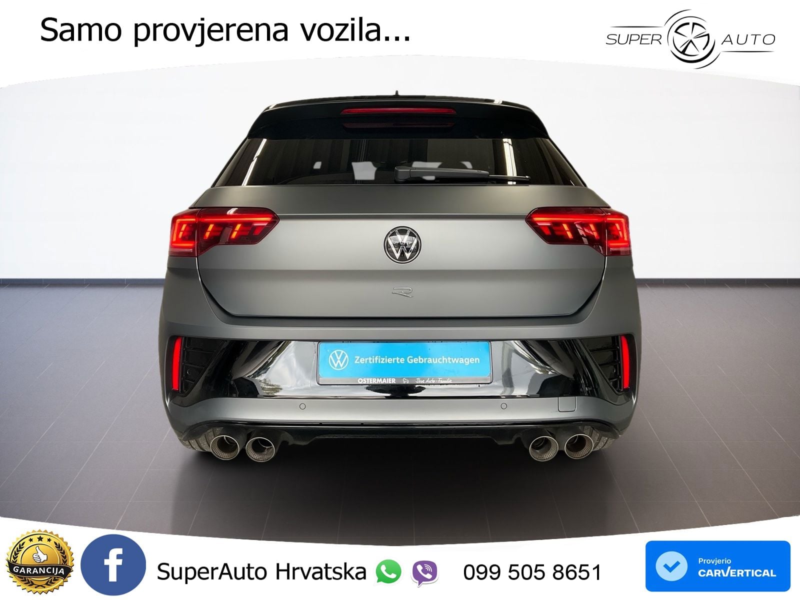 Volkswagen T-Roc I R 2.0 TSI (300 KS) OPF 4M DSG LED+GR SJED+ACC