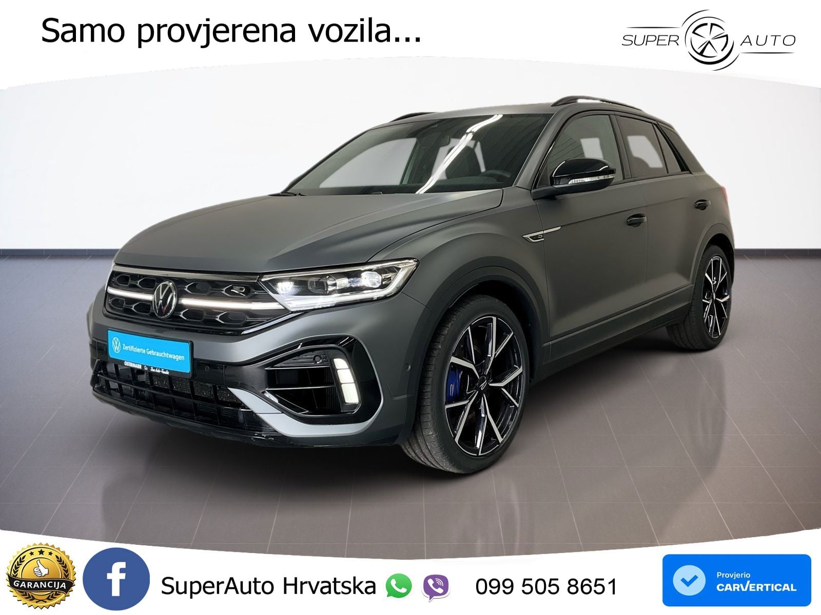 Volkswagen T-Roc I R 2.0 TSI (300 KS) OPF 4M DSG LED+GR SJED+ACC