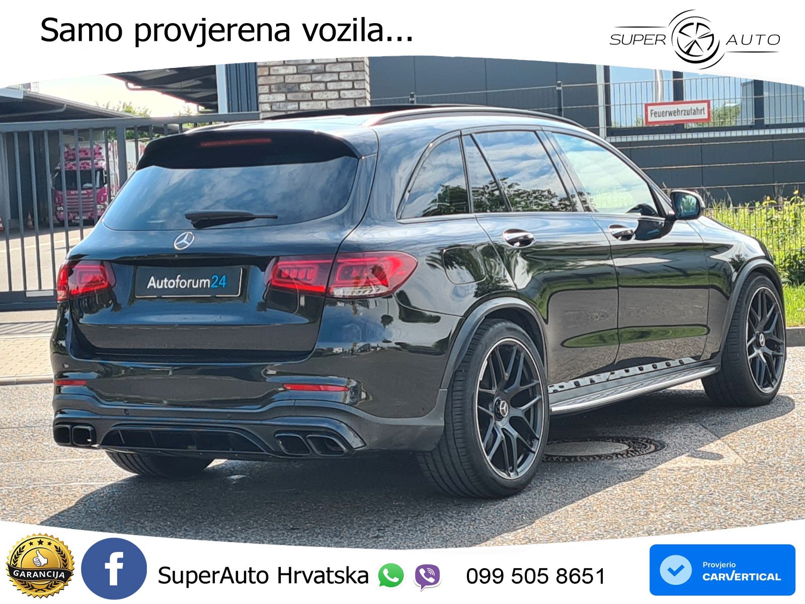 Mercedes AMG GLC 63 V8 (476 KS) 4MATIC+ MCT LED+GR SJED+ACC