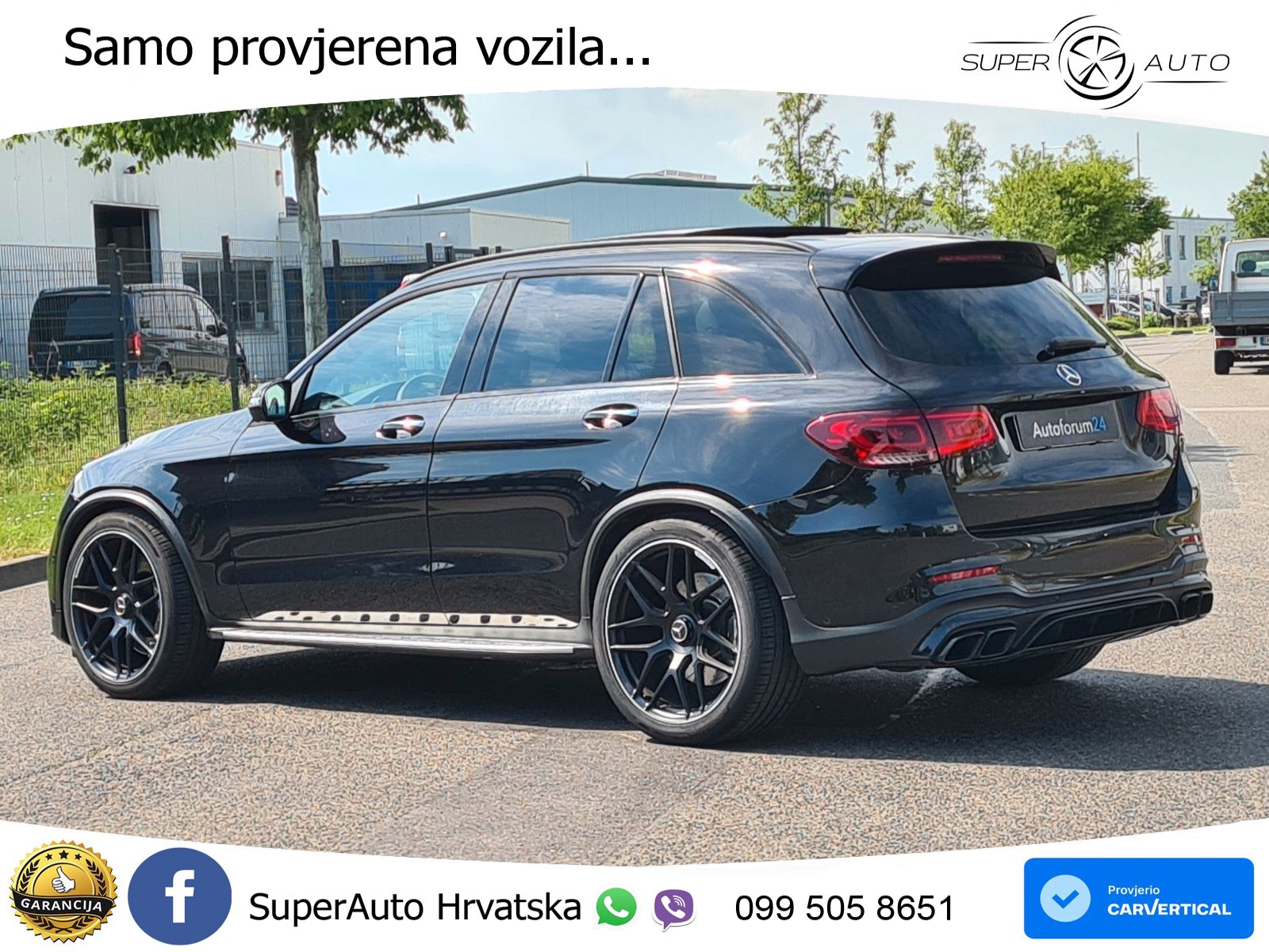 Mercedes AMG GLC 63 V8 (476 KS) 4MATIC+ MCT LED+GR SJED+ACC