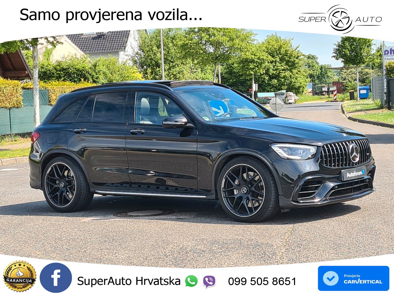 Mercedes AMG GLC 63 V8 (476 KS) 4MATIC+ MCT LED+GR SJED+ACC
