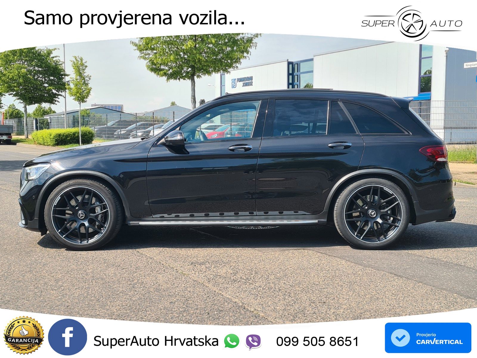 Mercedes AMG GLC 63 V8 (476 KS) 4MATIC+ MCT LED+GR SJED+ACC
