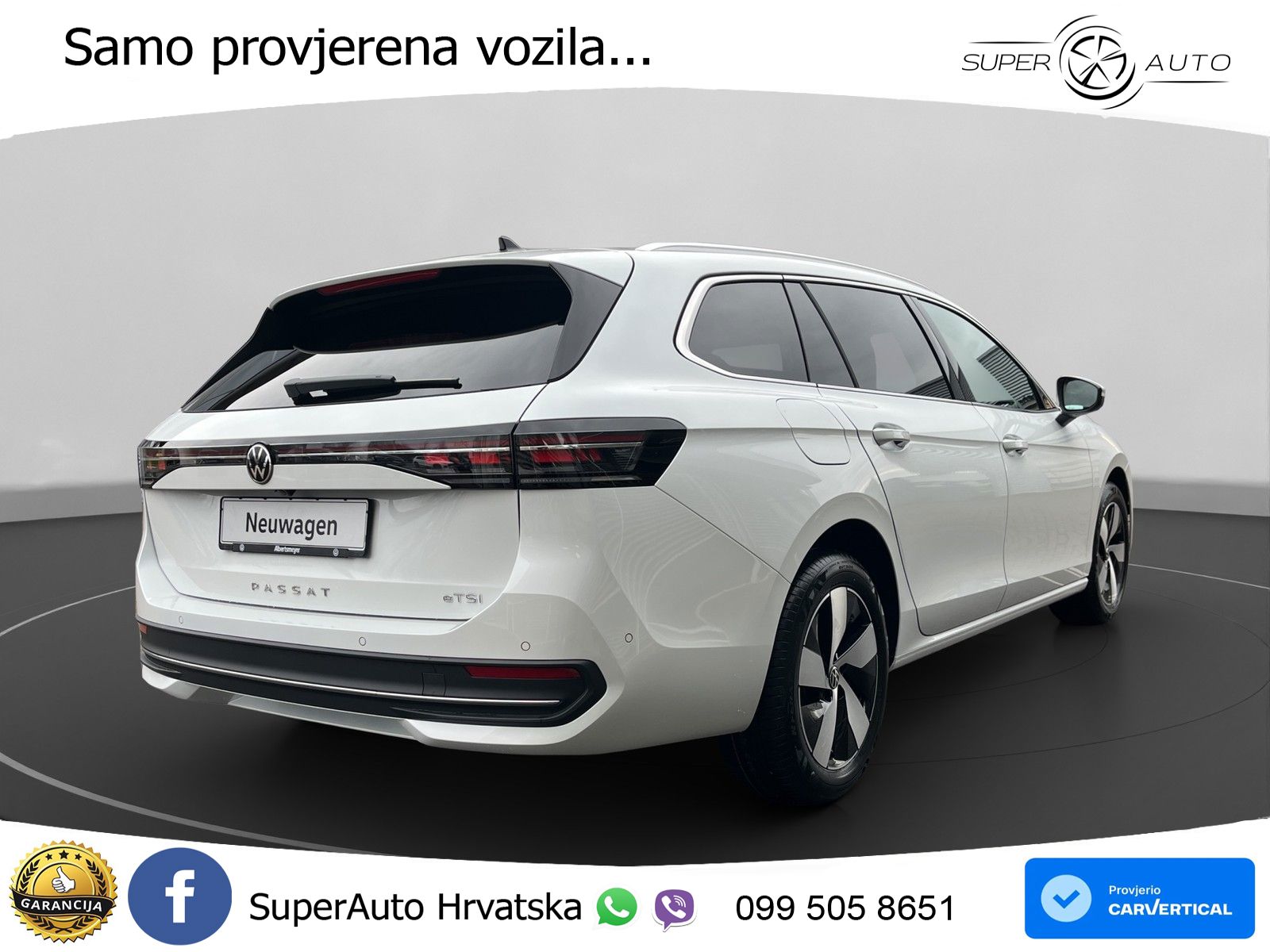 Volkswagen Passat Variant 1.5 eTSI (150 KS) DSG Business LED+GR SJED+ACC