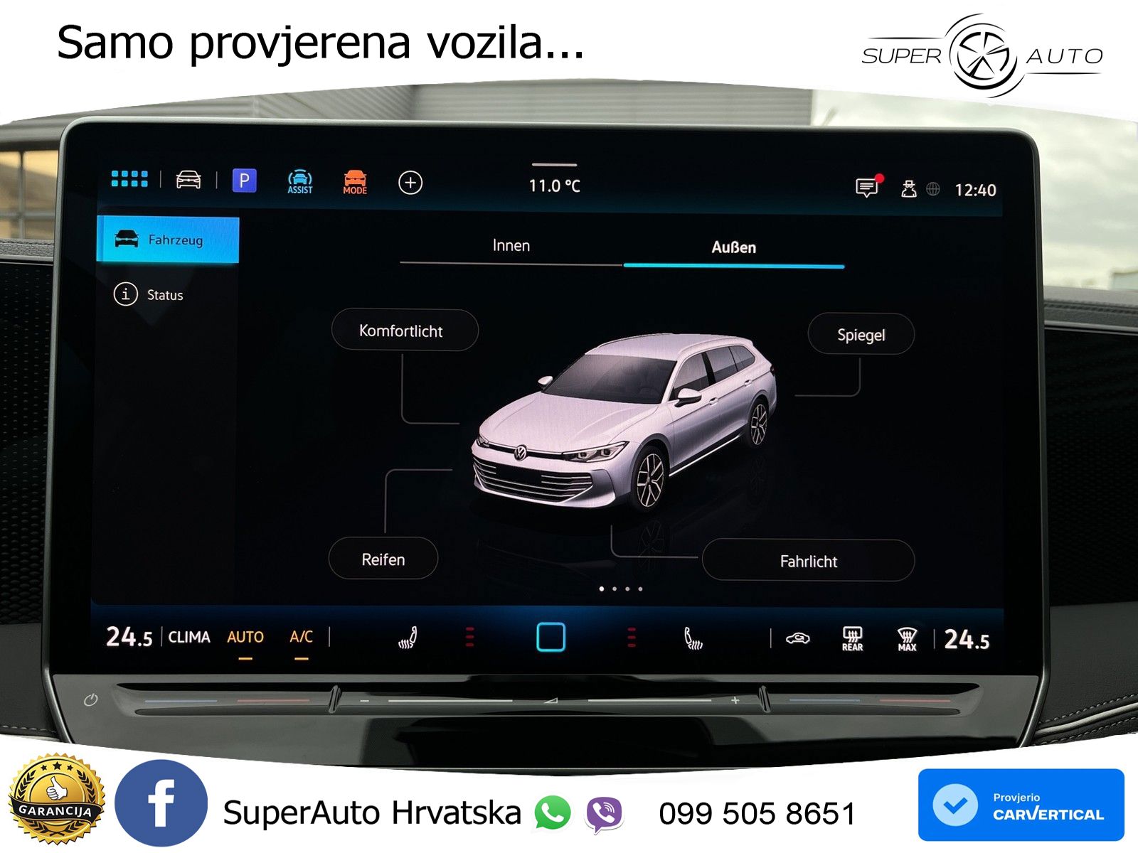 Volkswagen Passat Variant 1.5 eTSI (150 KS) DSG Business LED+GR SJED+ACC