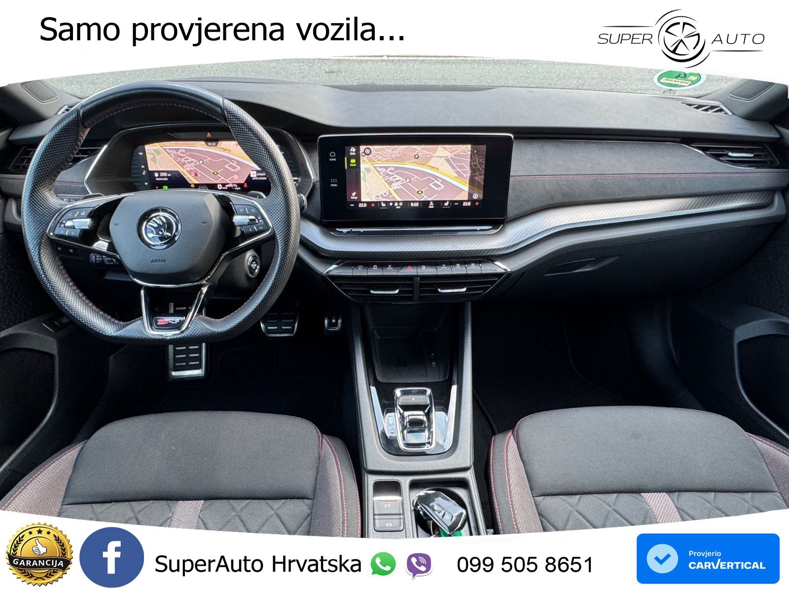 Škoda Octavia Combi RS 2.0 TDI (200 KS) DSG MATRIX+GR SJED+KAM