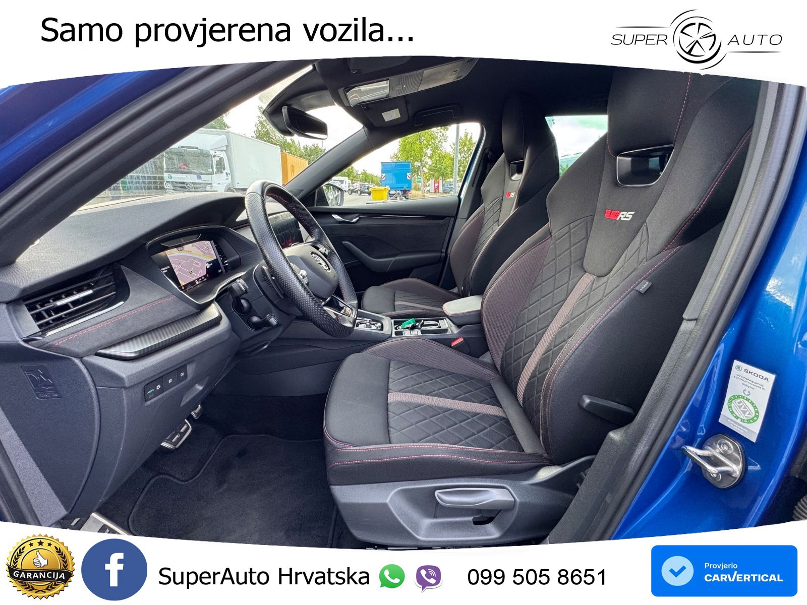 Škoda Octavia Combi RS 2.0 TDI (200 KS) DSG MATRIX+GR SJED+KAM