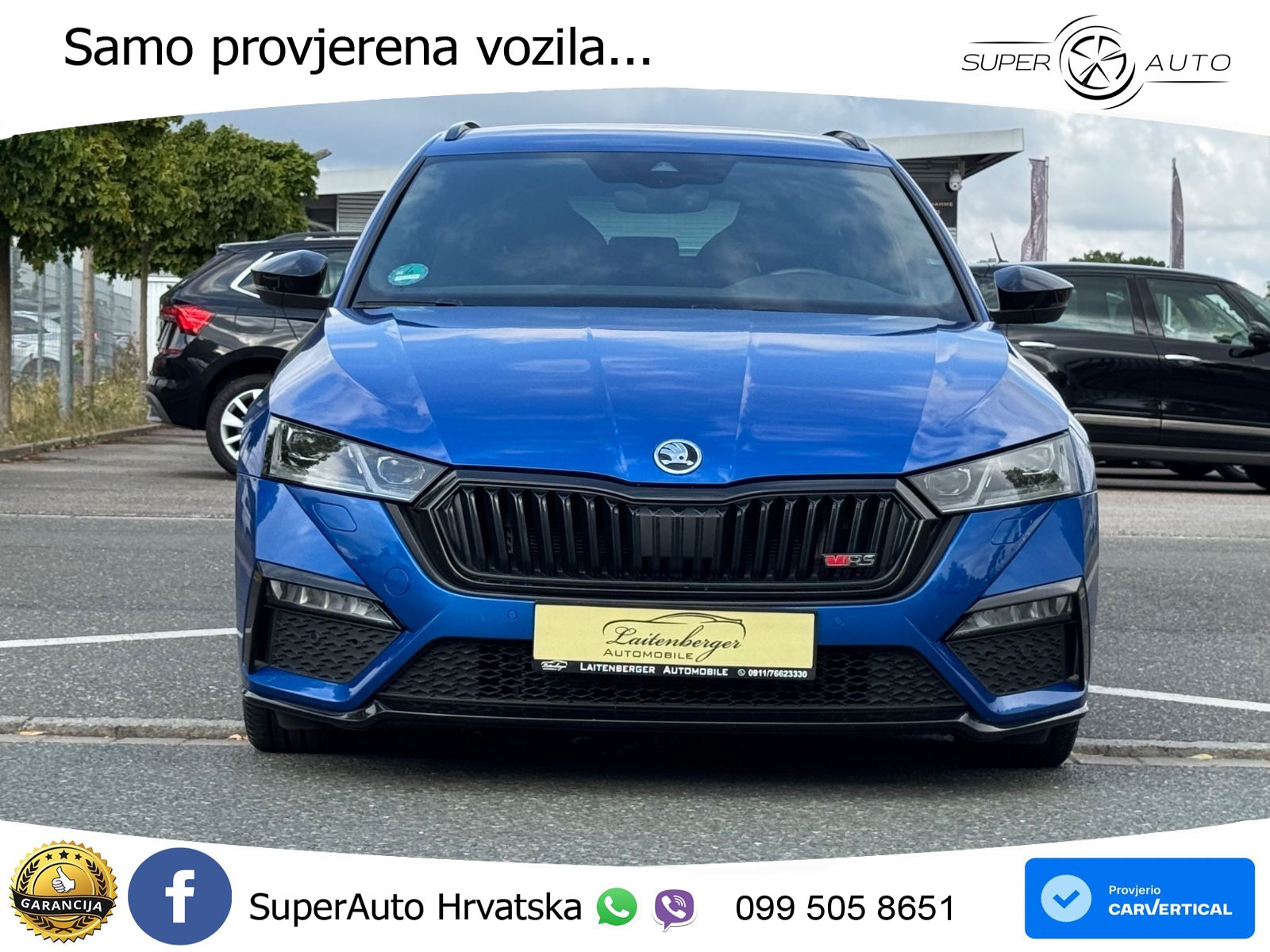 Škoda Octavia Combi RS 2.0 TDI (200 KS) DSG MATRIX+GR SJED+KAM