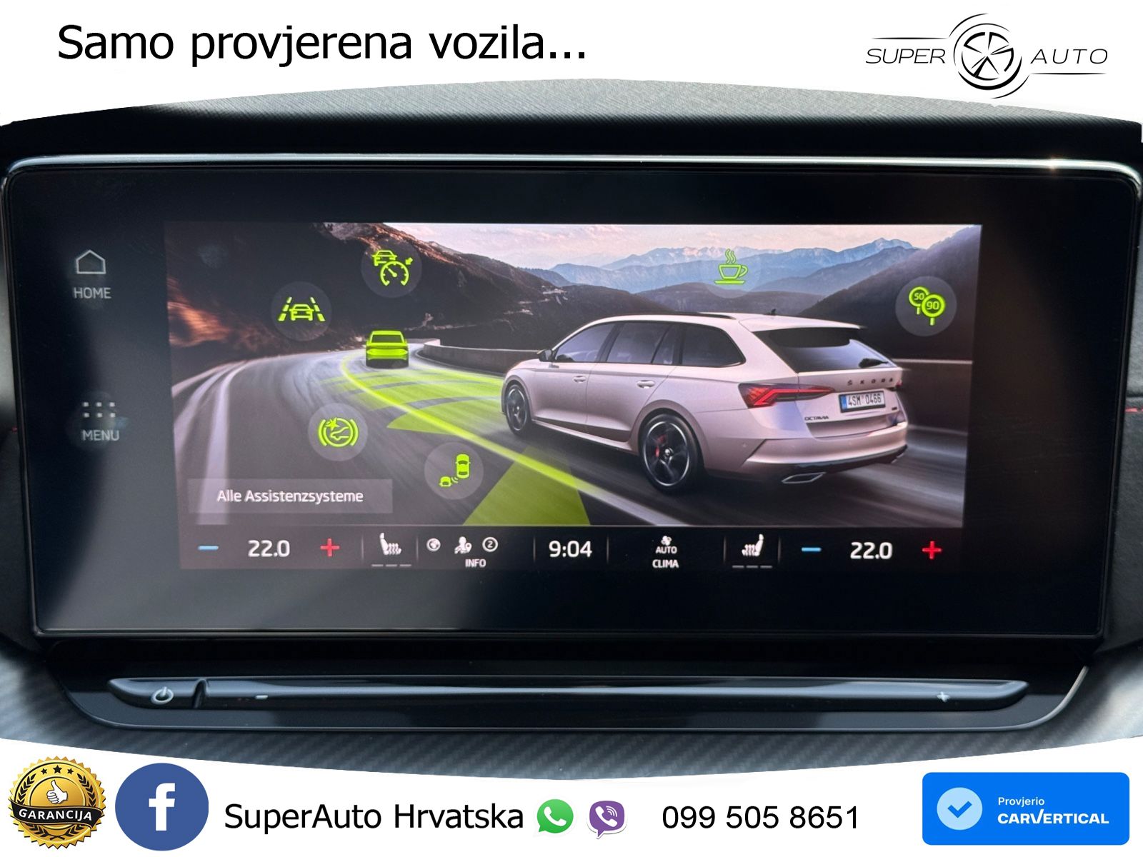 Škoda Octavia Combi RS 2.0 TDI (200 KS) DSG MATRIX+GR SJED+KAM