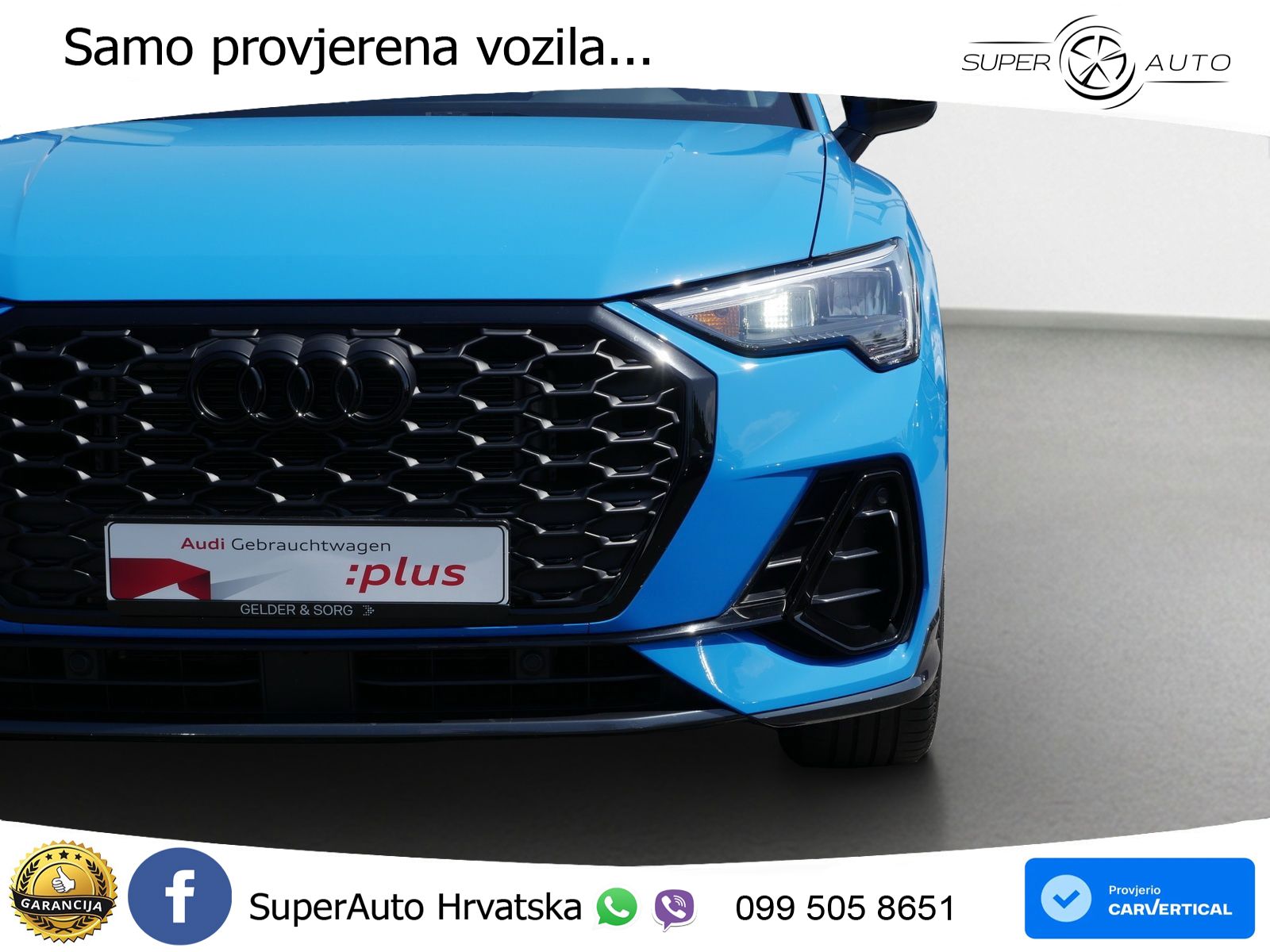 Audi Q3 II Sportback 35 TFSI (150 KS) S tronic S line LED+GR SJED+ACC