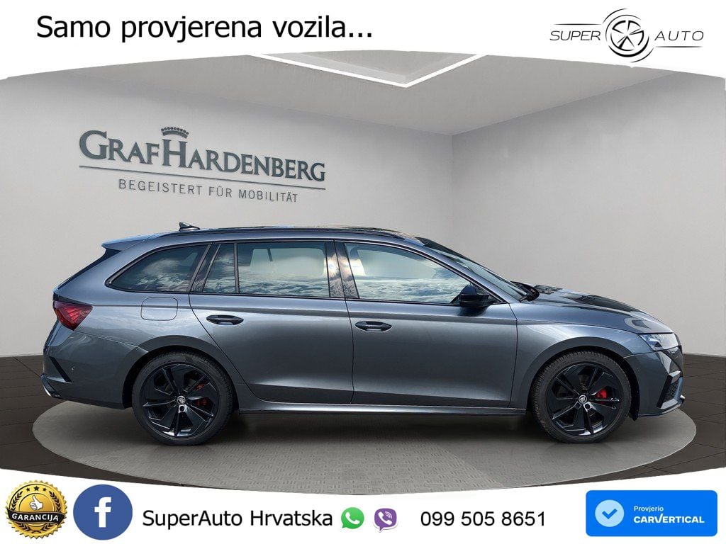 Škoda Octavia Combi RS 2.0 TDI (200 KS) DSG LED+GR SJED+ACC