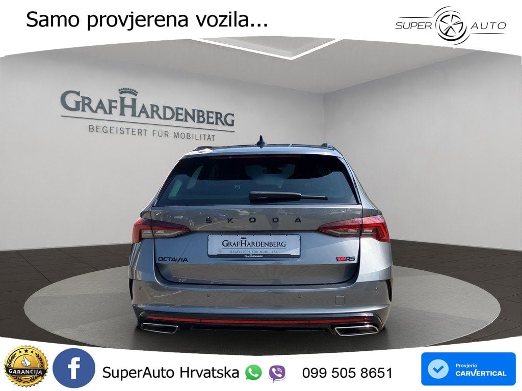 Škoda Octavia Combi RS 2.0 TDI (200 KS) DSG LED+GR SJED+ACC