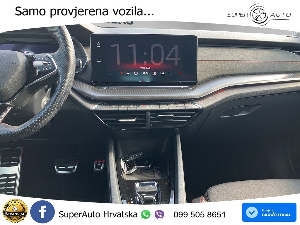 Škoda Octavia Combi RS 2.0 TDI (200 KS) DSG LED+GR SJED+ACC