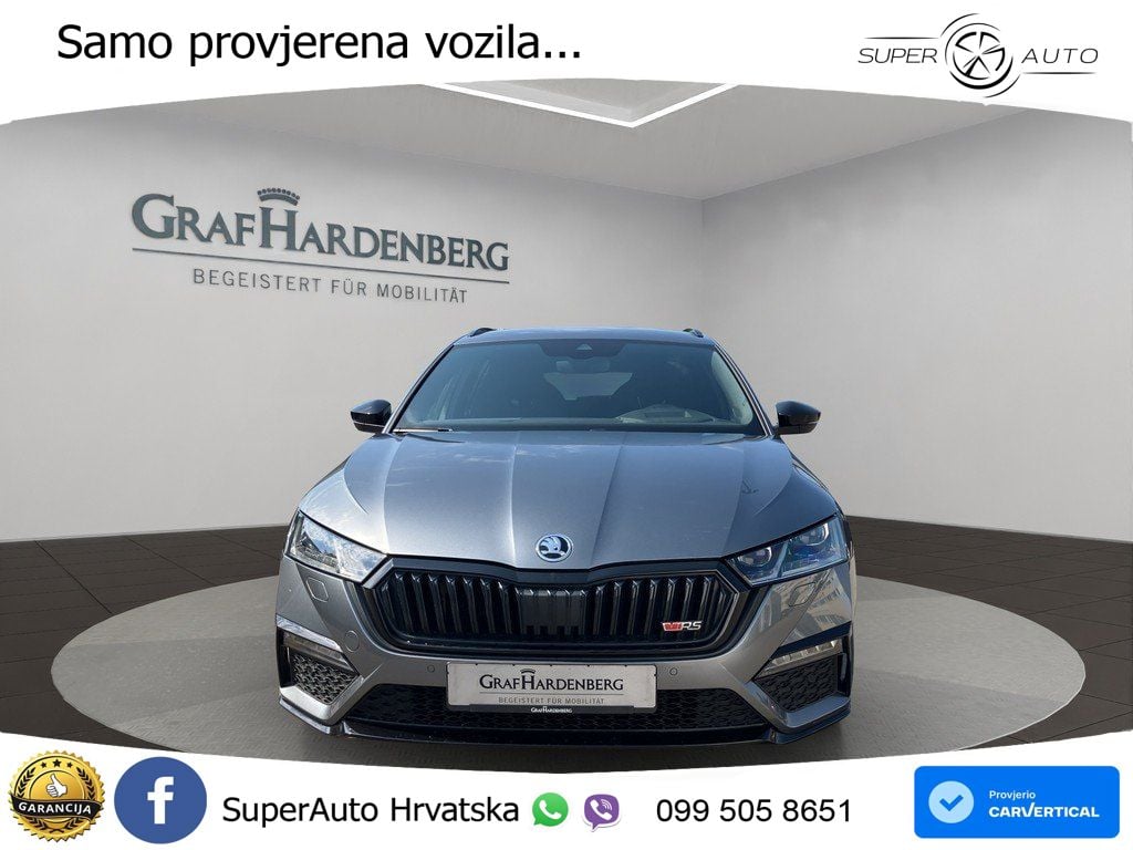 Škoda Octavia Combi RS 2.0 TDI (200 KS) DSG LED+GR SJED+ACC