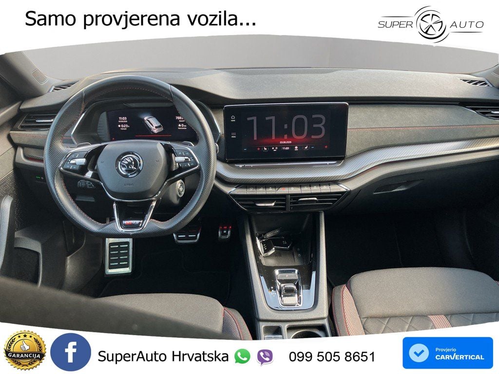 Škoda Octavia Combi RS 2.0 TDI (200 KS) DSG LED+GR SJED+ACC
